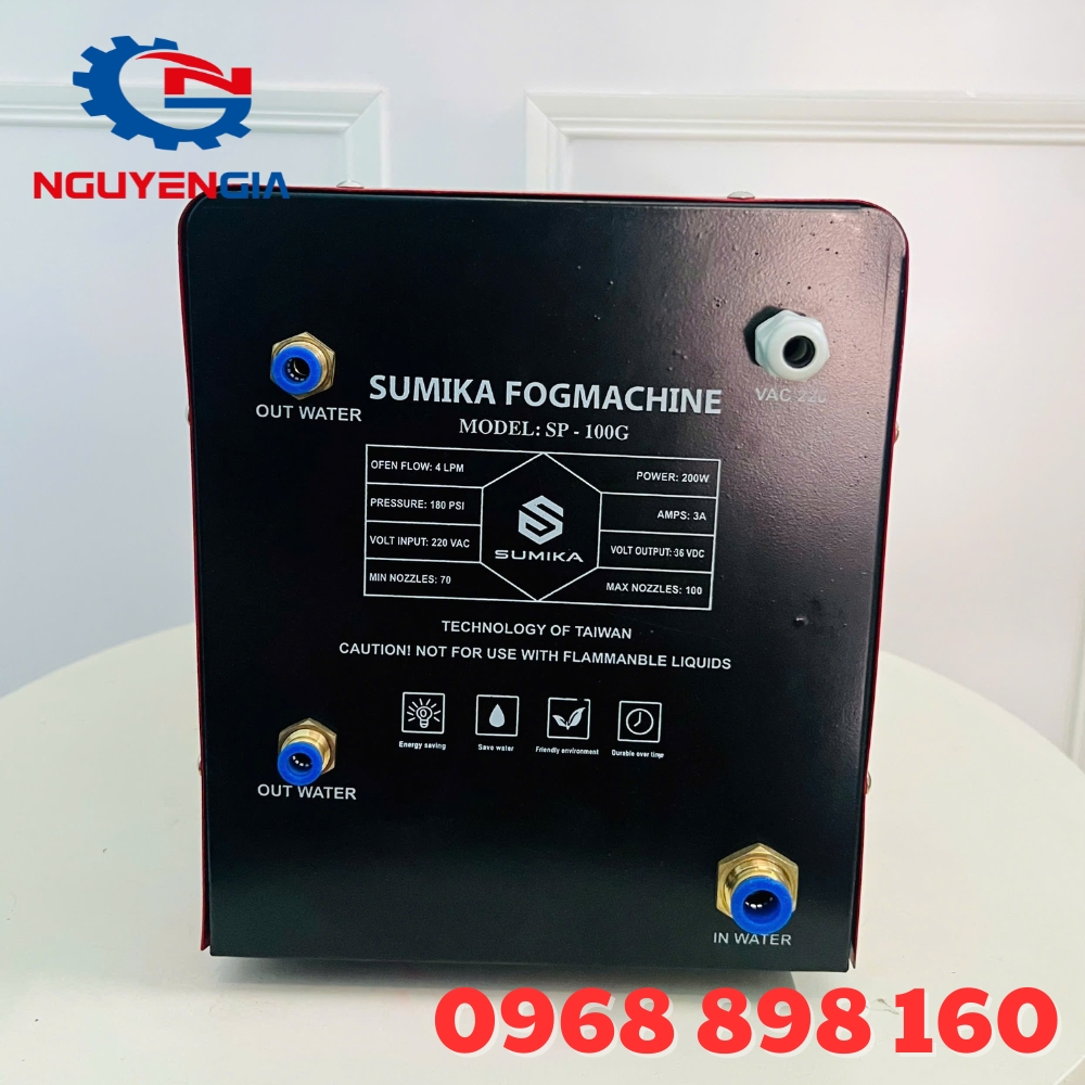 Tong quan ve bo may phun suong SUMIKA SP 100G