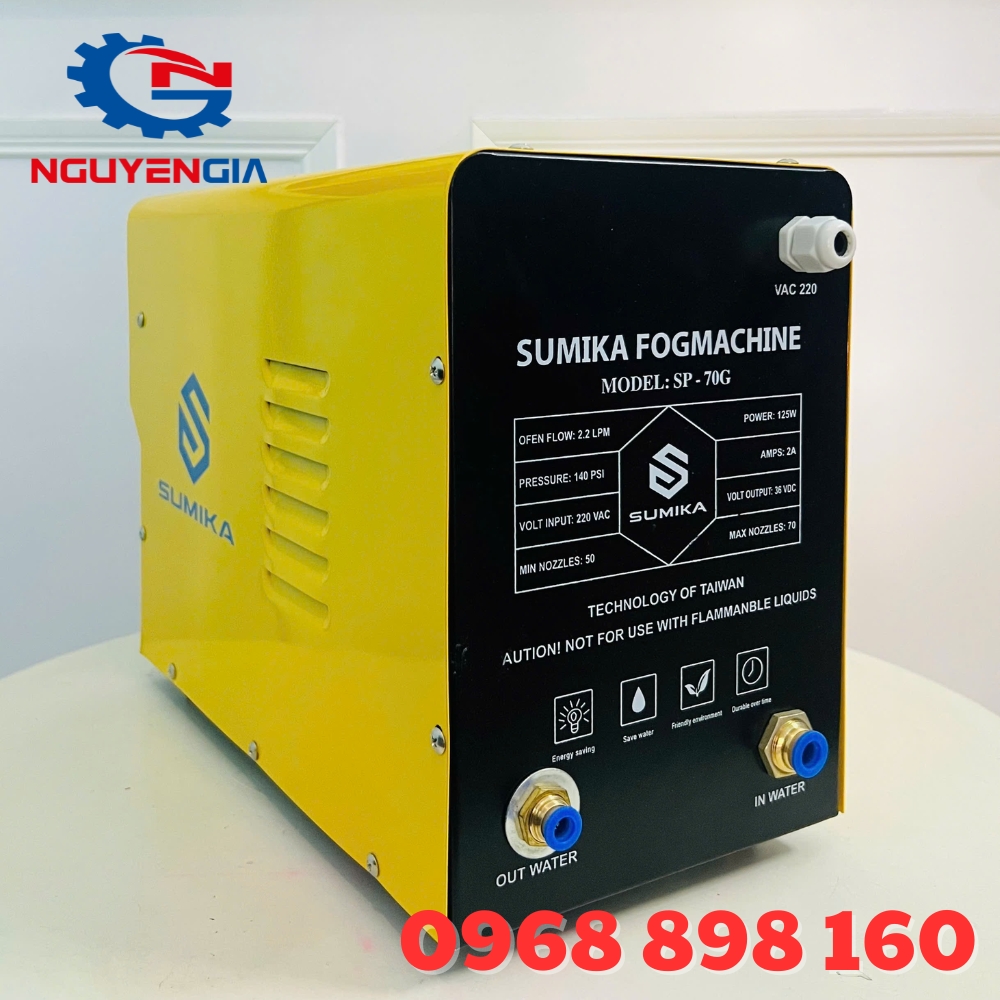 Gioi thieu bo may phun suong SUMIKA SP 70G