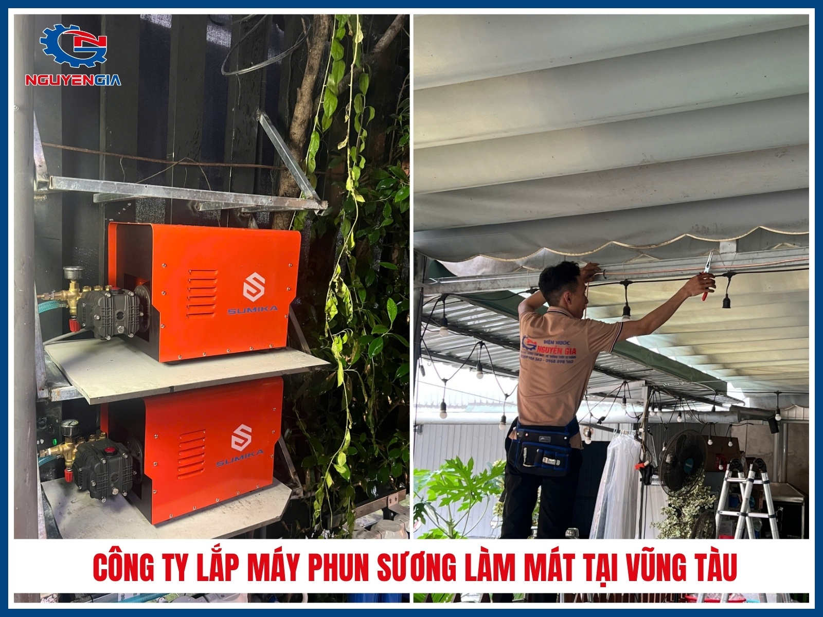 cong ty lap may phun suong lam mat tai ba ria vung tau gia tot