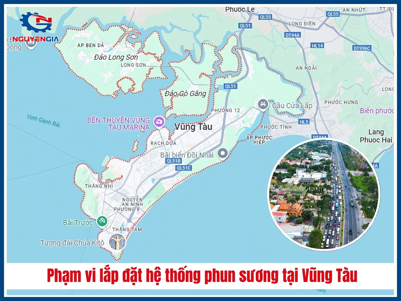 pham vi lap dat he thong phun suong tai vung tau